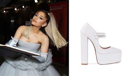 ariana grande wedding heels